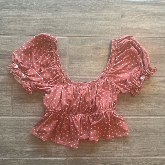 Peplum tie blouse - Picture 3 of 3